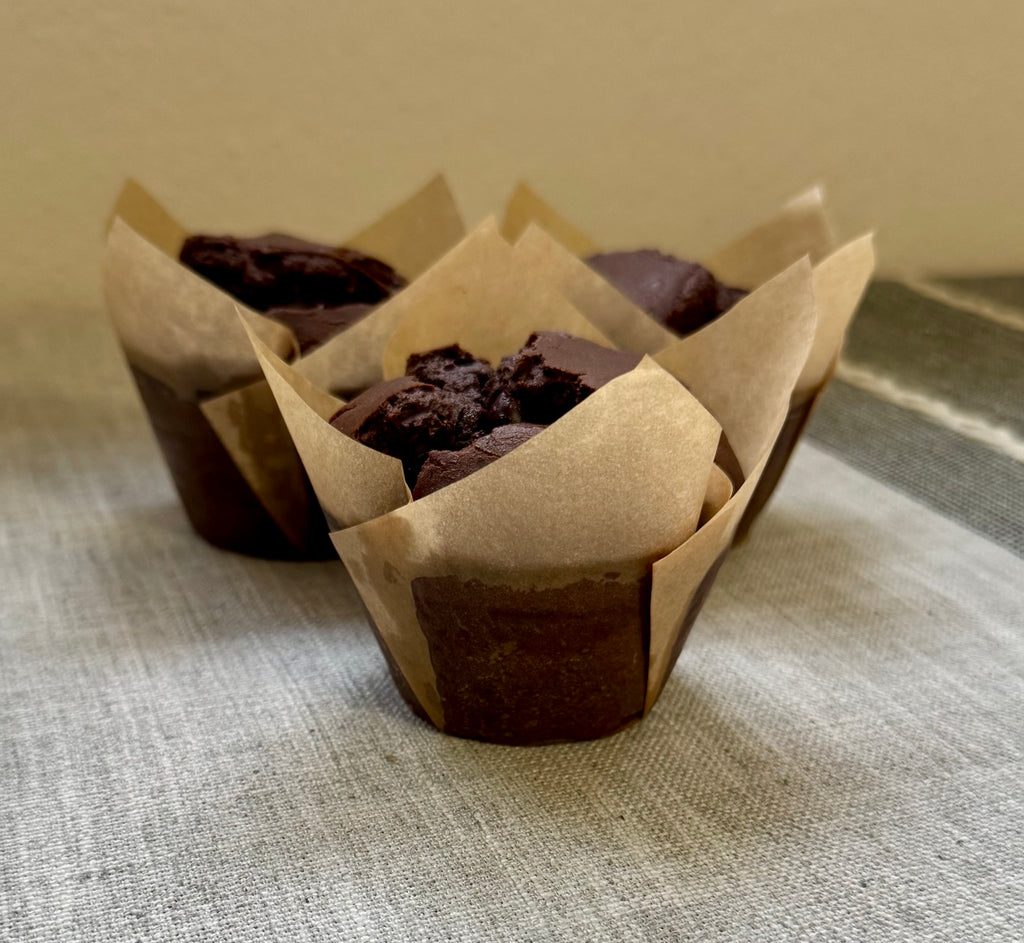 Double Chocolate Chip Muffins