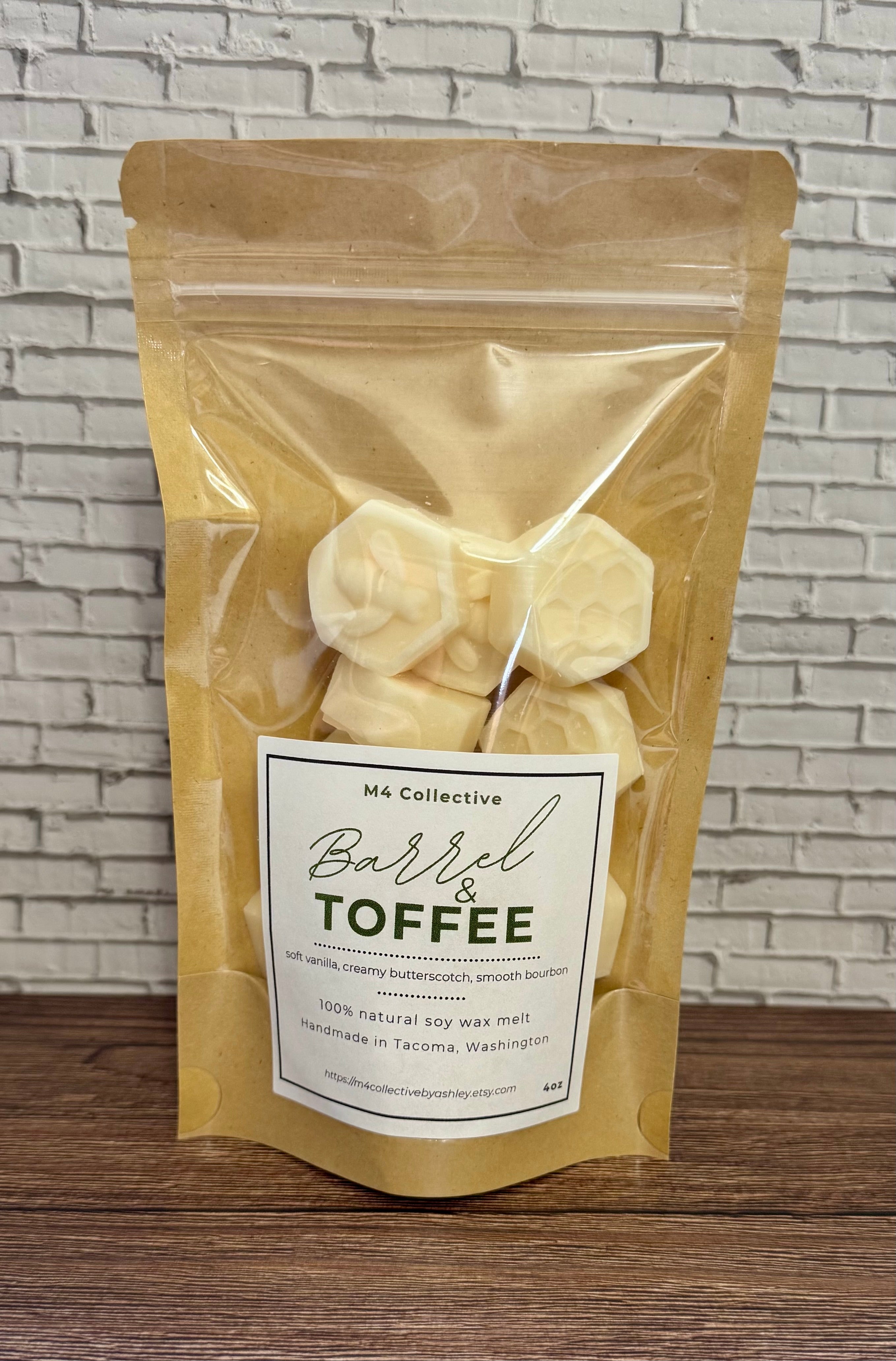 Barrel & Toffee Handmade Wax Melt