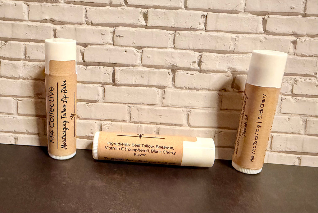 Nourishing Black Cherry Tallow Lip Balm
