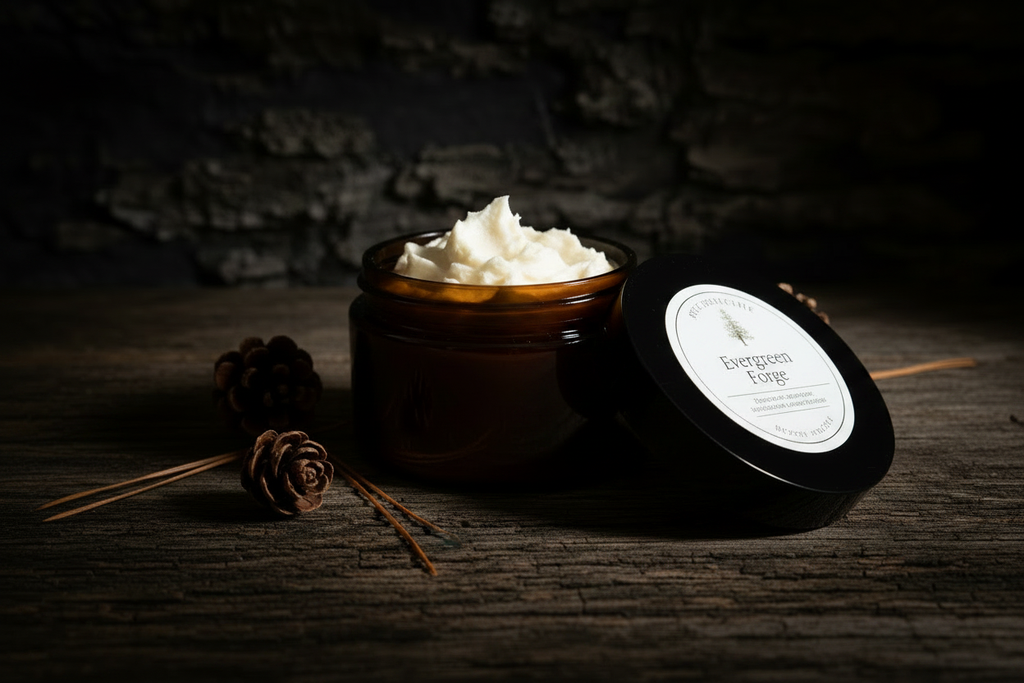Evergreen Forge Whipped Tallow - Label Visible